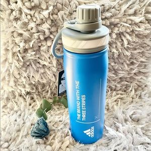 🆕NWT ADIDAS DOUBLE WALL STAINLESS STEEL 600ml Metal Bottle 24 hr cold/12 hot